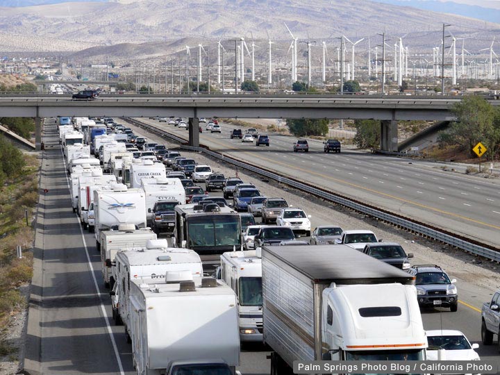 Heavy Freeway Traffic