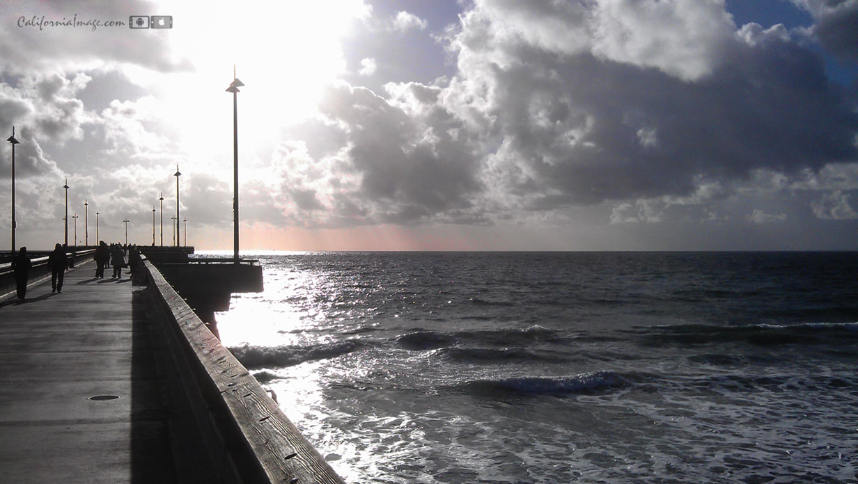 Venice Pier Clouds