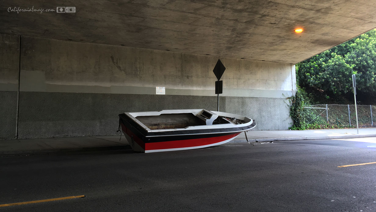 Boat On Street