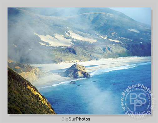 Coastal View with Fog