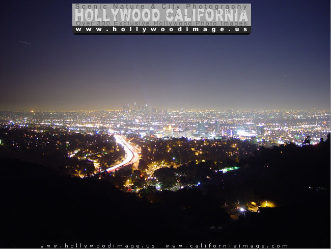 Hollywood-and-Downtown-LA-Night-Lights
