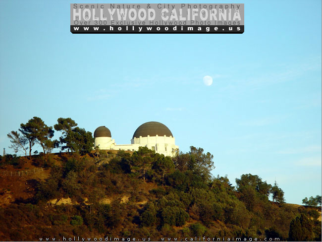 Griffith-park-observatory-and-moon-1