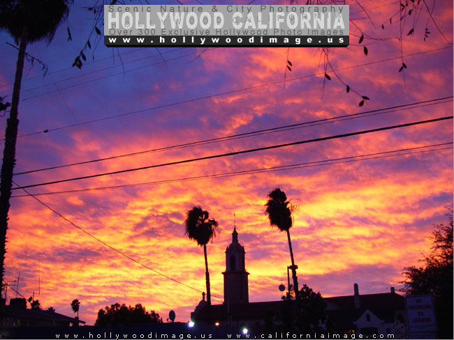 Hollywood-church-sunset-1
