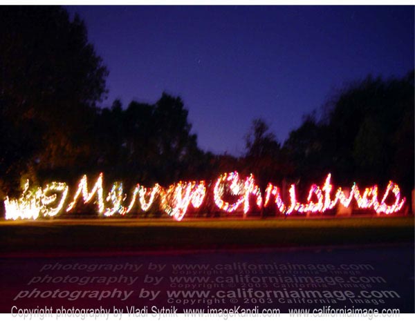 Merry Christmas from California!