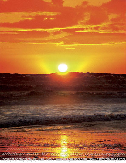 Venice Beach Ocean Sunset
