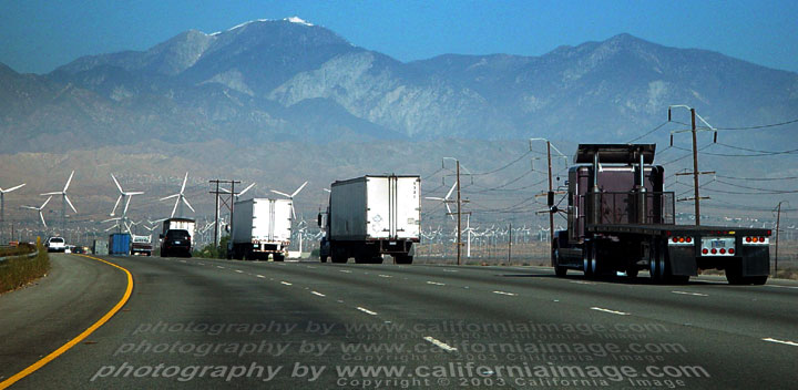 Big Trucks on Highway