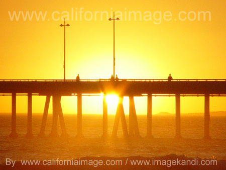 Pier on Sunset